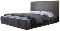 Tapicerowane łóżko jednoosobowe 80 do sypialni 81250