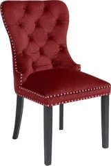 Čalouněná židle ve stylu glamour do jídelny a obývacího pokoje Charlot