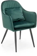Pohodlná židle s područkami a polštářem K-464