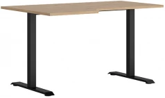 Praktický, rohový psací stůl 140, levý, do kanceláře nebo pracovny Space Office