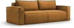 Sofa 3-osobowa Softi z funkcją spania typu DL i pojemnikiem na pościel