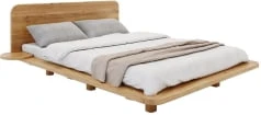 Łóżko 180 dębowe do sypialni Japandic