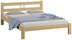 Łóżko drewniane sosnowe Nikola 120x200 na nóżkach