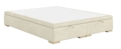 Baza łóżka tapicerowanego Loa z pojemnikiem 90x200