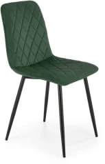 Krzesło K525 ciemny zielony / czarny