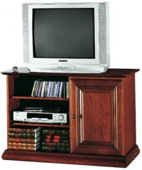 Jednodveřový TV stolek s policemi do obývacího pokoje Rainer