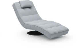 Elegantní čalouněné lehátko otočné do obývacího pokoje Lexi 