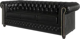 Sofa 3-osobowa Chesterfield York bez funkcyjna