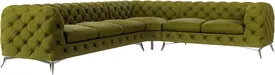 Rohová pohovka Chesterfield Chelsea