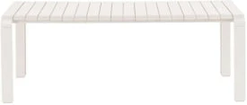 Ławka ogrodowa Vondel 129,5x45 biała