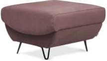 Pohodlná čalouněná podnožka do obývacího pokoje Silva