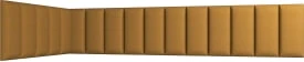 Sada čalouněných panelů Quadratta 100x220x50 cm