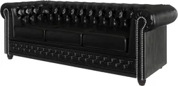 Sofa 3-osobowa Chesterfield York bez funkcyjna