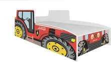Postel s matrací Tractor 140 cm