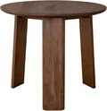 Kulatý dubový stolek 51 cm tabacco Monti