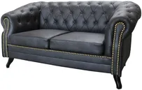 2místná pohovka bez rozkladu Chesterfield Glasgow