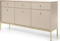 Moderní třídveřová komoda se zásuvkami do obývacího pokoje Mono