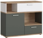 Jednodveřová komoda se zásuvkami do obývacího pokoje nebo ložnice Twenty
