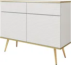 TV stolek KSZ107 Oro System na zlatých nožkách