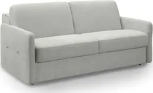 Sofa 2-osobowa Ema z funkcją spania typu stelaż włoski i pojemnikiem