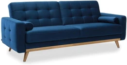 Sofa Nova z wygodną funkcją spania oraz pojemnikiem na pościel