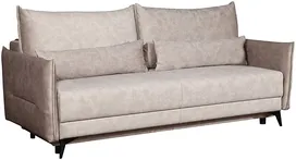 Sofa Benos z funkcją spania typu DL oraz pojemnikiem na pościel