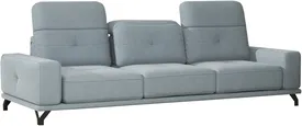 Elegantní 3-místná pohovka s nastavitelnou hloubkou sedáku do obývacího pokoje Sola
