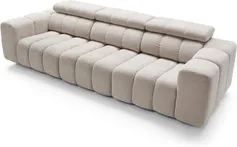 Sofa Zürich z regulowanymi zagłówkami