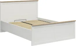 Posteľ Loksa B 180x200 s roštom a úložným priestorom