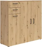 Komoda MultiDo 120 cm z 2 szufladami i 2 szafkami