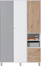 Pojemna szafa do pokoju młodzieżowego Faro