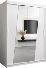 Posuvná skříň se zrcadlem Rhomb 150