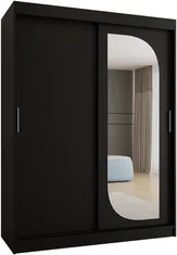 Šatní skříň s posuvnými dveřmi se zrcadlem Lucy 150 cm