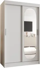 Šatní skříň s posuvnými dveřmi se zrcadlem Royal 120 cm