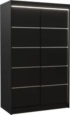 Šatní skříň Benisso 120 s osvětlením