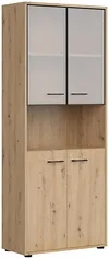 Vysoký uzamykateľný regál na kľúč do kancelárie alebo pracovne Space Office