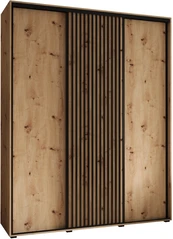 Šatní skříň s posuvnými dveřmi Sapporo 1 190, hloubka 60 cm