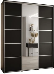 Szafa przesuwna z lustrem Cannes 5 190 60 cm głębokości