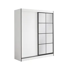 Skriňa s posuvnými dverami so zrkadlom Osgar 180 cm