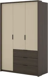 Třídveřová skříň Mola se zásuvkami