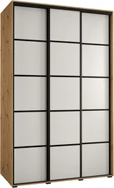 Šatní skříň s posuvnými dveřmi Davos 4 160, hloubka 60 cm