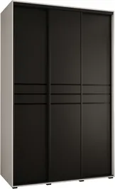 Šatní skříň s posuvnými dveřmi Davos 10 150, hloubka 60 cm