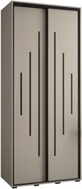 Szafa przesuwna wysoka Dakota 12 120 głębokość 60 cm wysokość 235,2 cm
