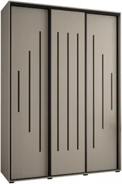 Szafa przesuwna wysoka Dakota 12 190 głębokość 60 cm wysokość 235,2 cm