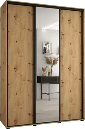 Szafa przesuwna z lustrem wysoka Davos 3 170 głębokość 45 cm
