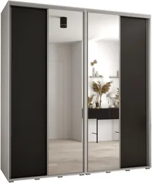 Szafa przesuwna z lustrem wysoka Davos 3 220 głębokość 60 cm