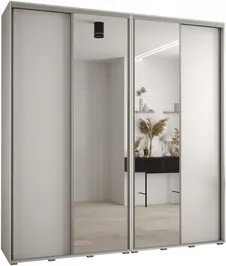 Vysoká šatní skříň s posuvnými dveřmi Davos 3 230, hloubka 45 cm, výška 235,2 cm