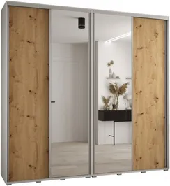 Szafa przesuwna z lustrem wysoka Davos 3 250 głębokość 45 cm