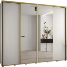 Vysoká šatní skříň s posuvnými dveřmi Davos 3 280, hloubka 45 cm, výška 235,2 cm