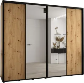 Vysoká šatní skříň s posuvnými dveřmi Davos 3 280, hloubka 60 cm, výška 235,2 cm